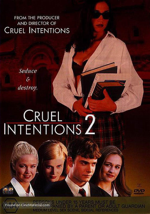 Cruel Intentions 2 - Australian DVD movie cover