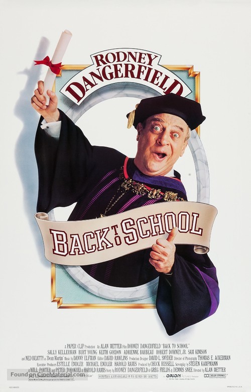 Back to School - Movie Poster
