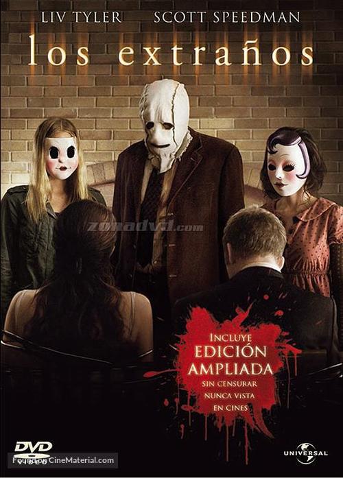 The Strangers - Spanish DVD movie cover