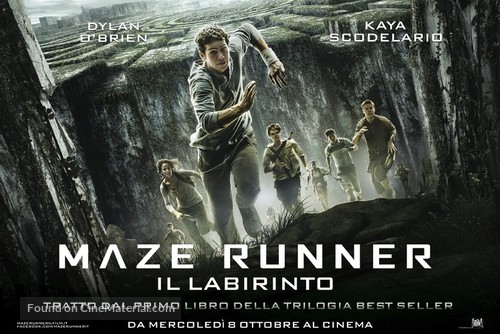 The Maze Runner - Italian Movie Poster