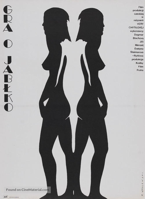 Hra o jablko - Polish Movie Poster