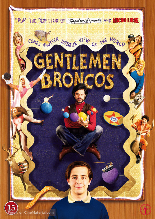 Gentlemen Broncos - Danish DVD movie cover