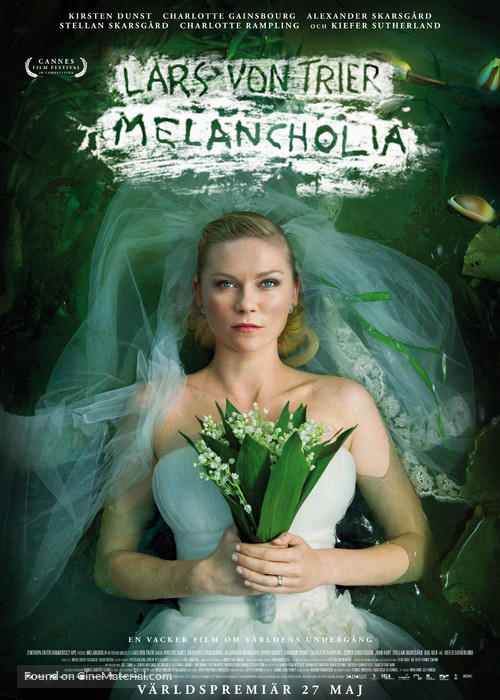 Melancholia - Swedish Movie Poster