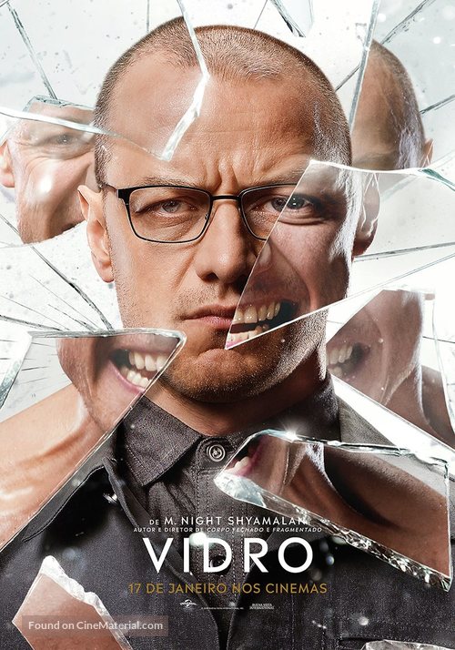 Glass - Brazilian Movie Poster