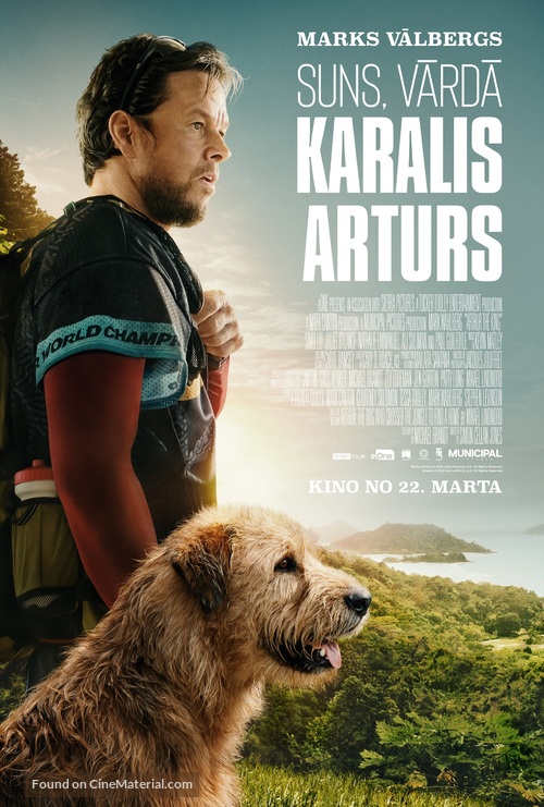 Arthur the King - Latvian Movie Poster