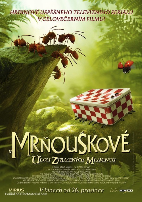 Minuscule - La vall&eacute;e des fourmis perdues - Czech Movie Poster