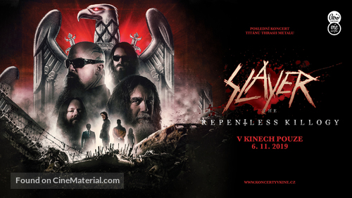 Slayer: The Repentless Killogy - Czech Movie Poster