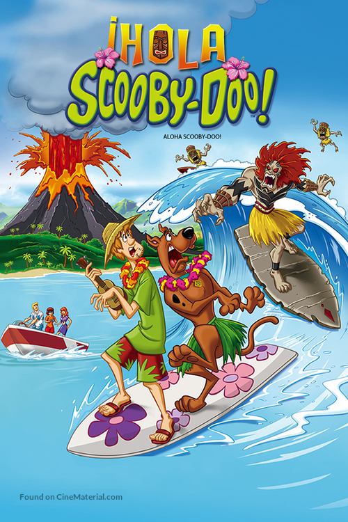 Aloha, Scooby-Doo - Mexican DVD movie cover
