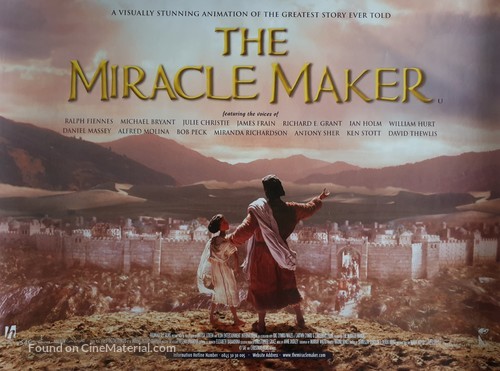 The Miracle Maker - British Movie Poster