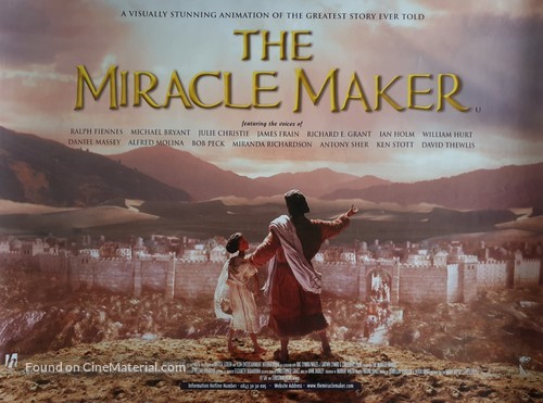 The Miracle Maker - British Movie Poster