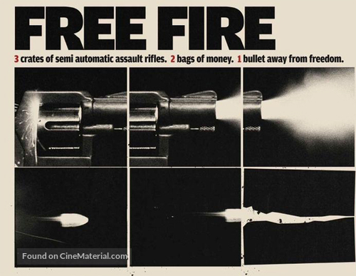 Free Fire - British Movie Poster