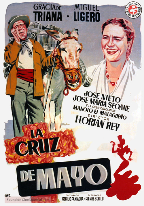 La cruz de mayo - Spanish Movie Poster