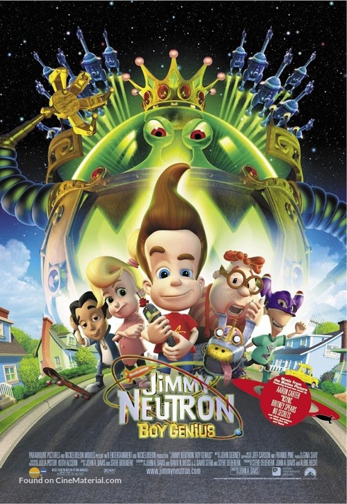 Jimmy Neutron: Boy Genius - International Movie Poster