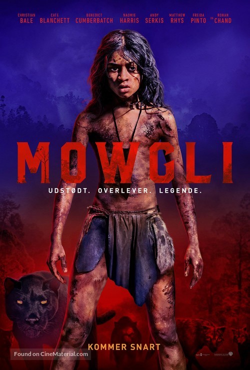 Mowgli - Danish Movie Poster