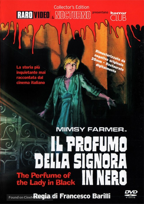 Il profumo della signora in nero - French DVD movie cover