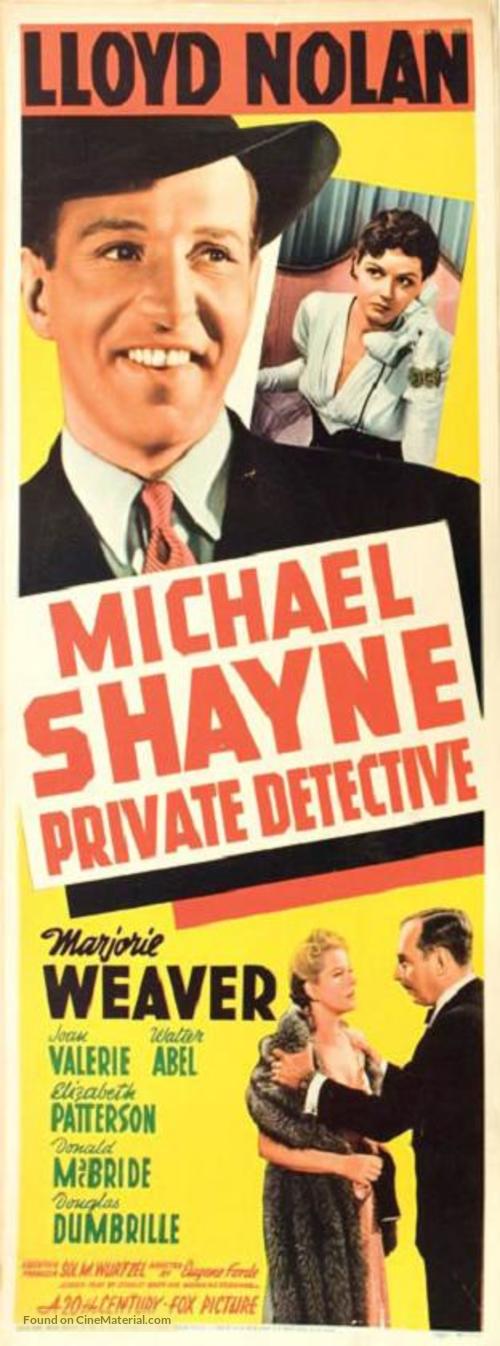 Michael Shayne: Private Detective - Movie Poster