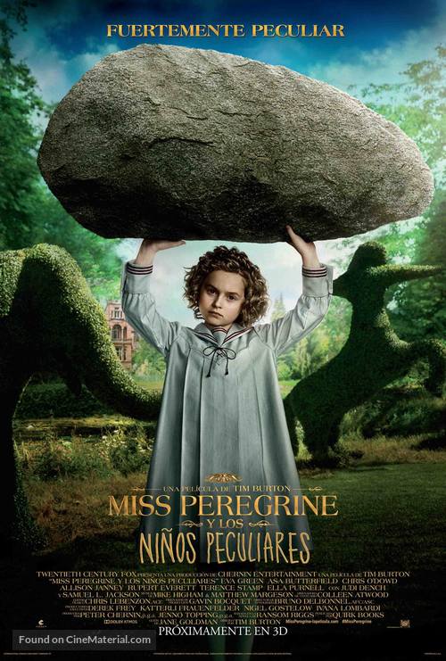 Miss Peregrine&#039;s Home for Peculiar Children - Mexican Movie Poster