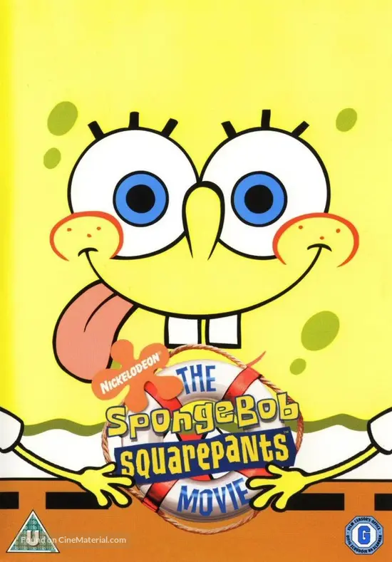 Spongebob Squarepants 04 British Movie Cover Spongebob Squarepants 04 British Movie Cover