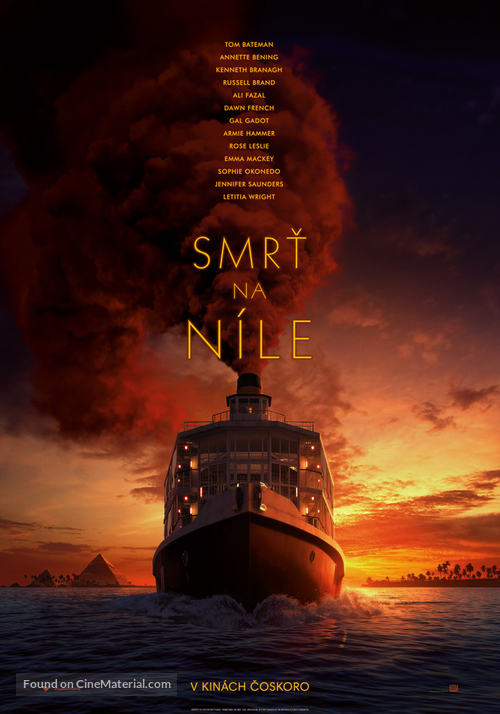 Death on the Nile - Slovak Movie Poster