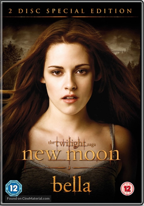 The Twilight Saga: New Moon - British Movie Cover