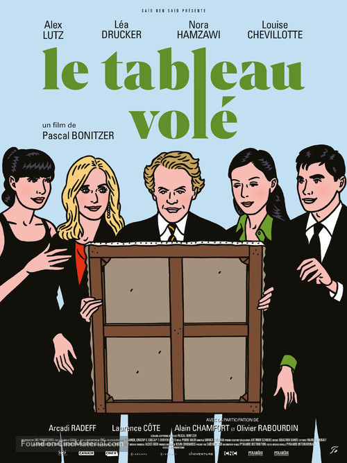 Le tableau vol&eacute; - French Movie Poster