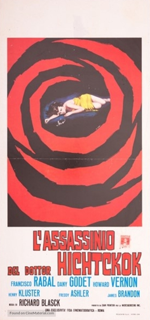 Autopsia de un criminal - Italian Movie Poster