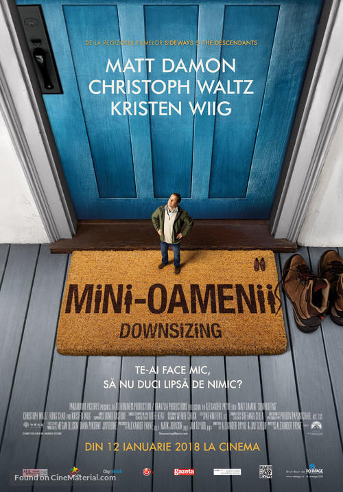 Downsizing - Romanian Movie Poster