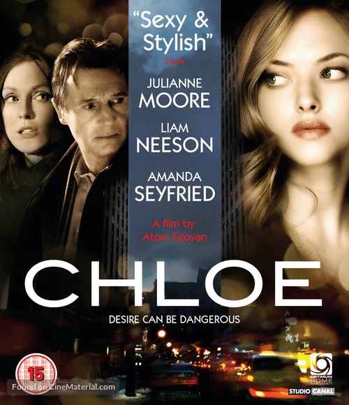 Chloe - British Blu-Ray movie cover