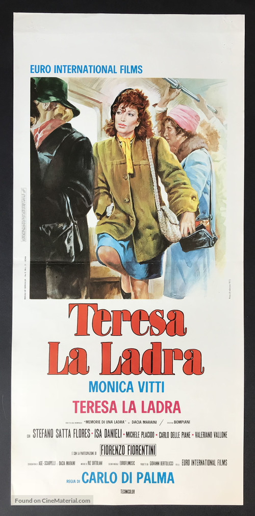 Teresa la ladra - Italian Movie Poster