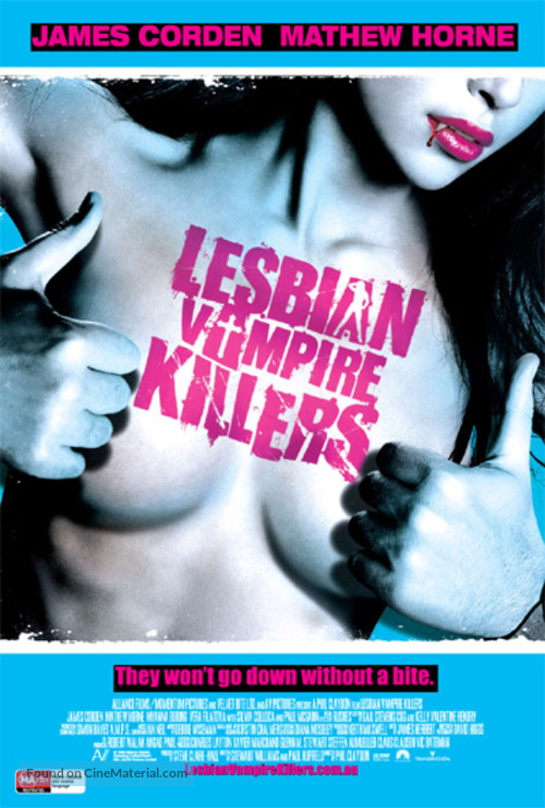Lesbian Vampire Killers - Australian Movie Poster