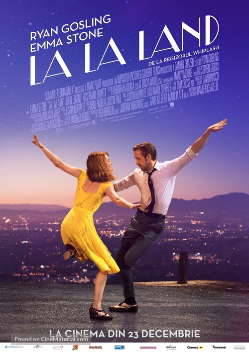 La La Land - Romanian Movie Poster