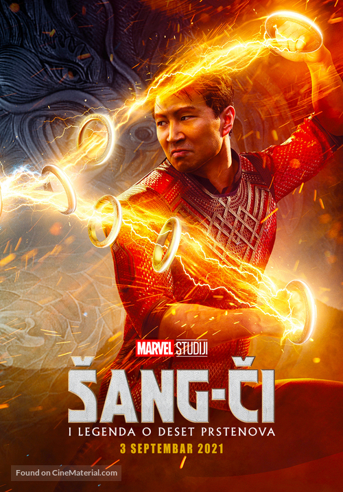 Shang-Chi and the Legend of the Ten Rings - Serbian Movie Poster