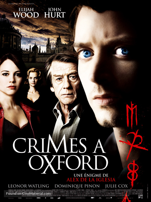 The Oxford Murders - French Theatrical movie poster