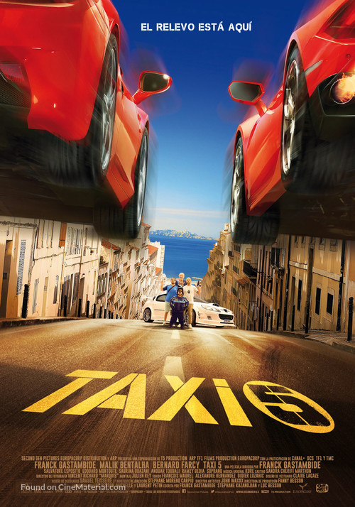 Taxi 5 - Spanish Movie Poster