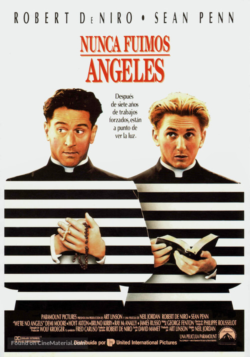 We&#039;re No Angels - Spanish Movie Poster