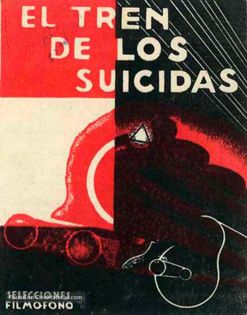 Le train des suicid&eacute;s - Spanish Movie Poster