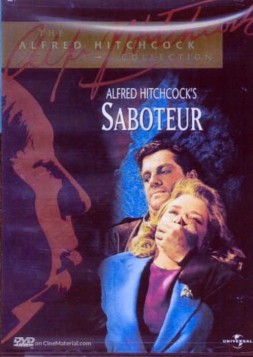 Saboteur - DVD movie cover