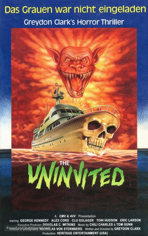 Uninvited - German DVD movie cover