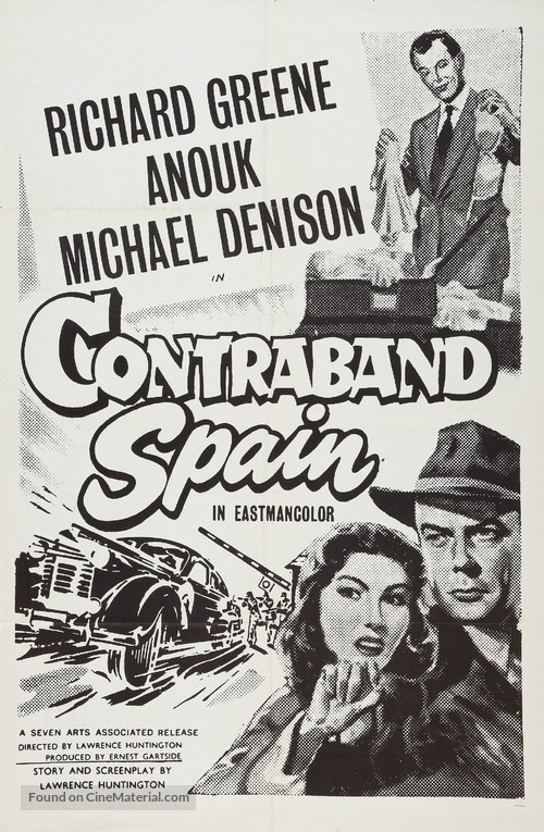 Contraband Spain - Re-release movie poster