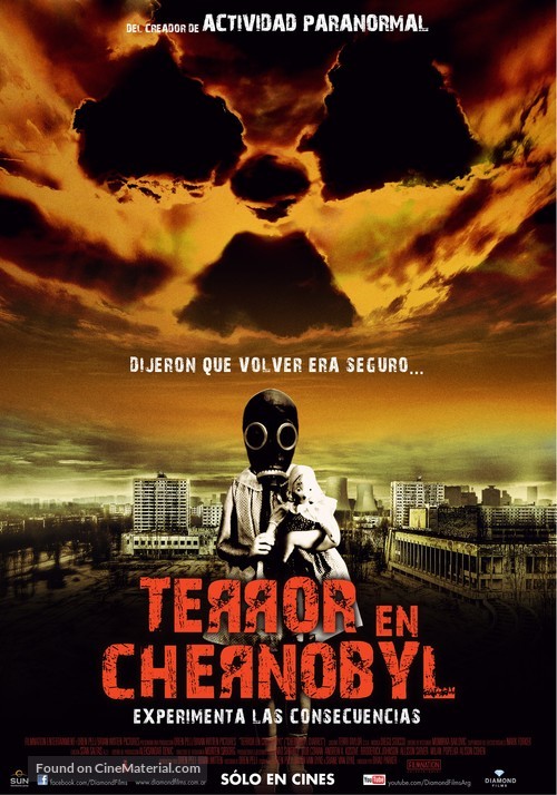 Chernobyl Diaries - Argentinian Movie Poster