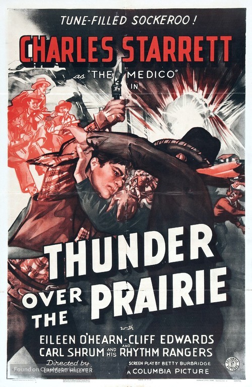 Thunder Over the Prairie - Movie Poster