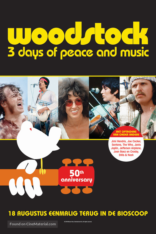 Woodstock - Dutch Movie Poster