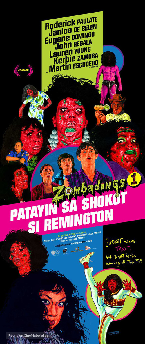 Zombadings 1: Patayin sa shokot si Remington - Philippine poster