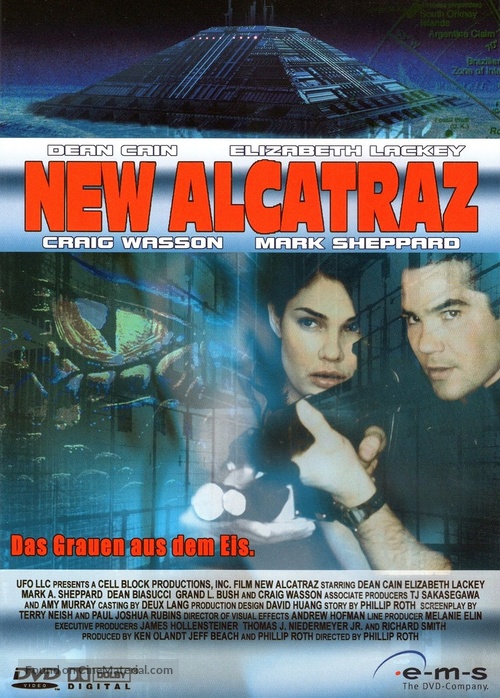 New Alcatraz - German DVD movie cover