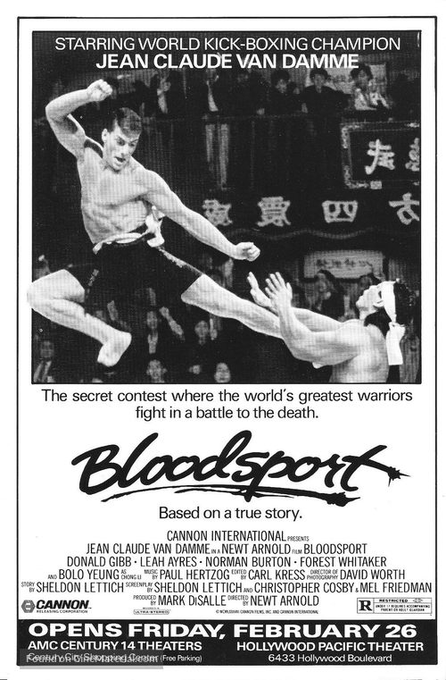 Bloodsport - poster