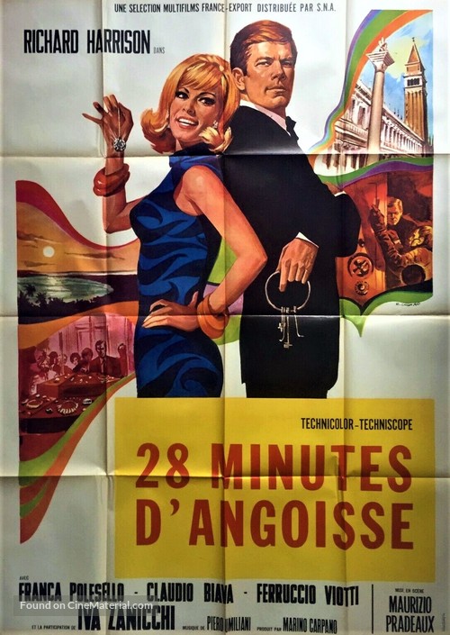 28 minuti per 3 milioni di dollari - French Movie Poster