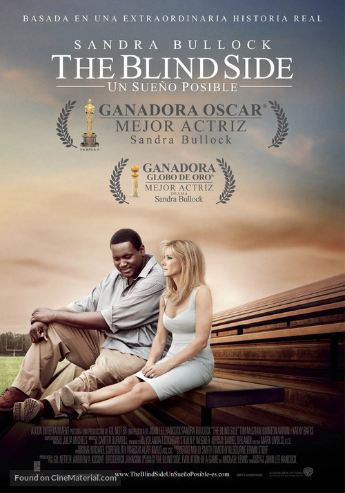 The Blind Side - Spanish Movie Poster