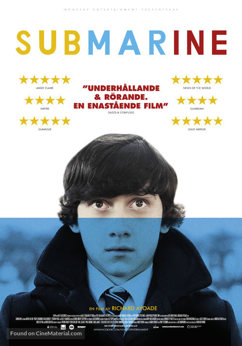 Submarine - Swedish Movie Poster