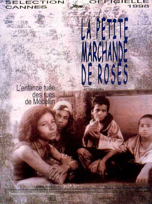 Vendedora de rosas, La - French Movie Poster