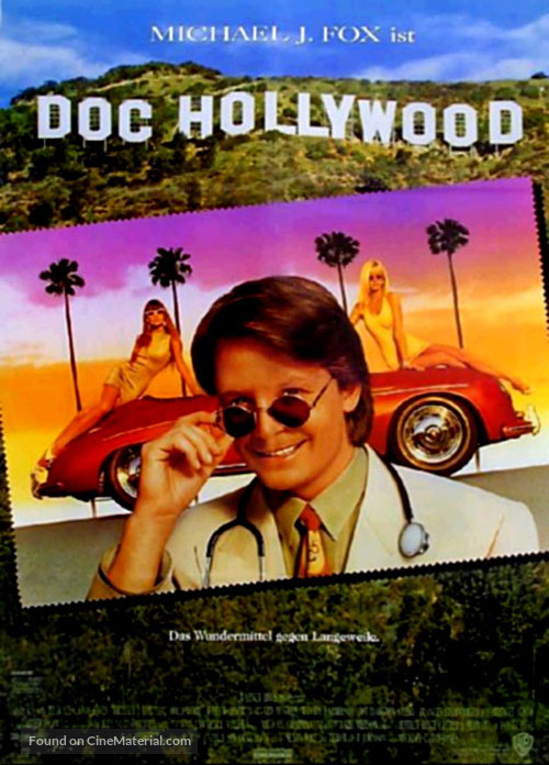 Doc Hollywood - German Movie Poster